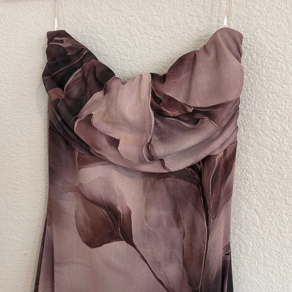 Windsor strapless floral dress - Picture 8 of 11